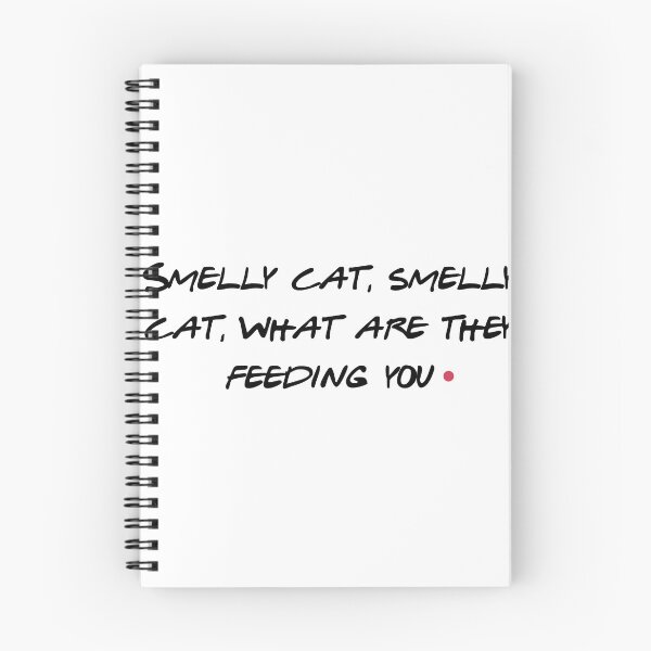 Item preview, Smelly Cat Song Lyrics Funny Friends TV Show Fan designed and sold by NicolasGlowArt.
