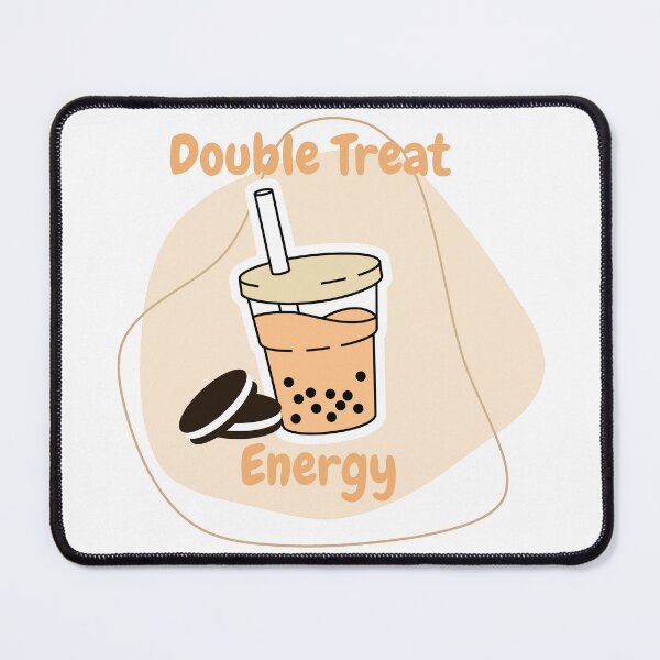 Item preview, Double Treat Energy - Cute Boba and Cookie designed and sold by Rehnair.