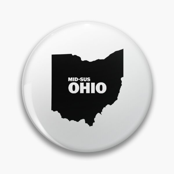 Item preview, Mid-Sus Ohio Word - on Black designed and sold by Blue Door Productions.