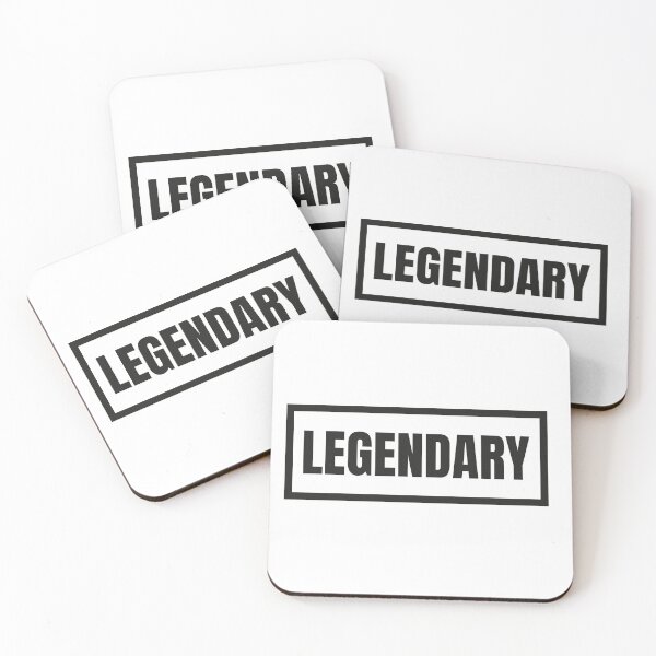 Item preview, Legendary - Bold Minimalist Framed Typography designed and sold by Vision Crafted.
