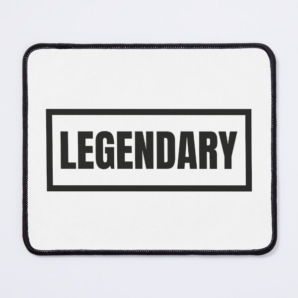 Item preview, Legendary - Bold Minimalist Framed Typography designed and sold by Vision Crafted.