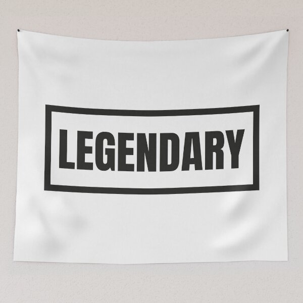 Item preview, Legendary - Bold Minimalist Framed Typography designed and sold by Vision Crafted.