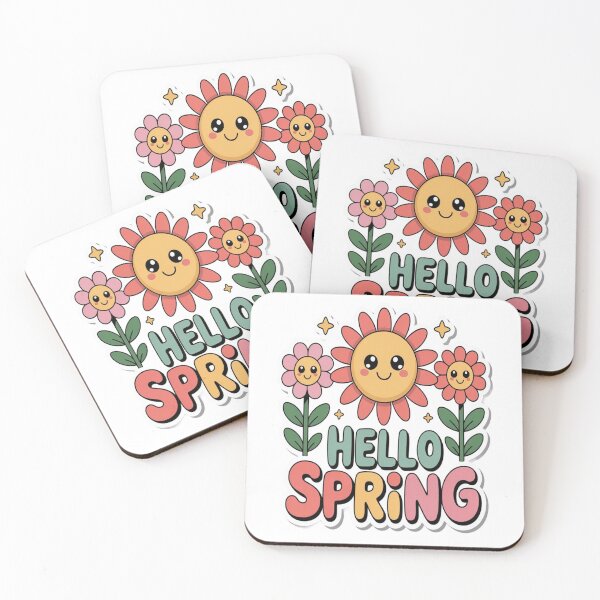 Item preview, Hello Spring | Cute Floral Style | Spring Lovers designed and sold by InspiredCreatives.