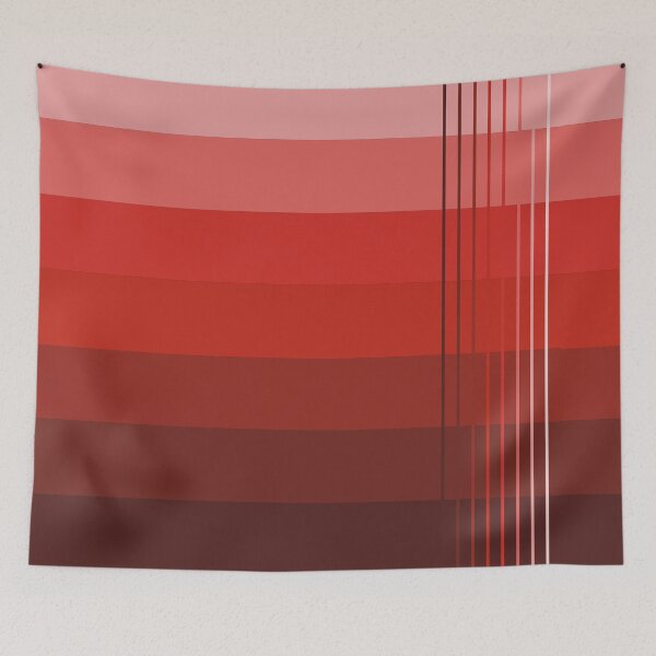 Item preview, Simple design from shades of light red to dark red designed and sold by Cherevan.