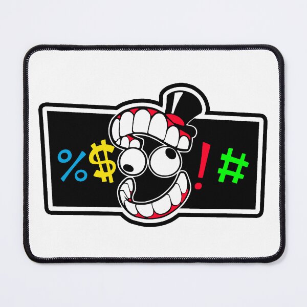 Item preview, CAINE SWEARING CENSOR BAR (THE AMAZING DIGITAL CIRCUS TADC) designed and sold by Python Designs .