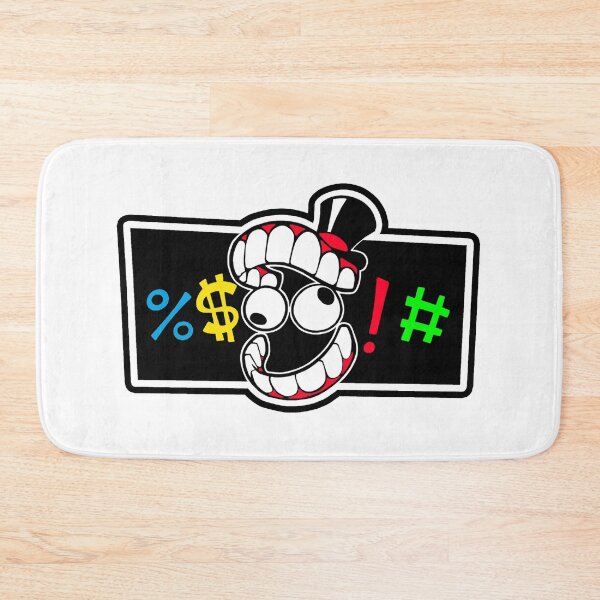 Item preview, CAINE SWEARING CENSOR BAR (THE AMAZING DIGITAL CIRCUS TADC) designed and sold by Python Designs .
