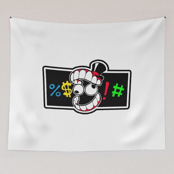 Item preview, CAINE SWEARING CENSOR BAR (THE AMAZING DIGITAL CIRCUS TADC) designed and sold by Python Designs .