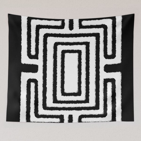 Item preview, Tribal mayan aztec ornament labyrinth symbol 127sm designed and sold by 127sm.