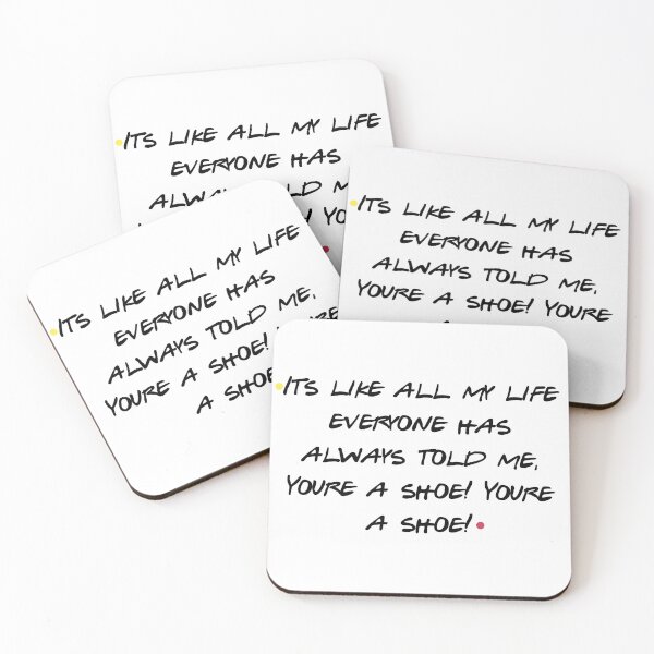 Item preview, You're a Shoe Funny Quote Humorous Saying designed and sold by NicolasGlowArt.