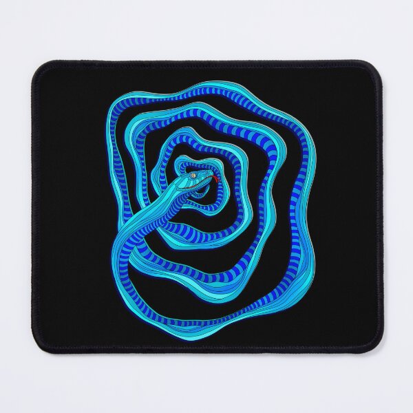 Item preview, Azure Vortex Serpent designed and sold by DaveDanchuk.
