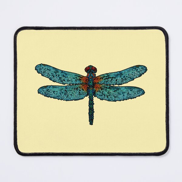 Item preview, Dragonfly Dot Art Mosaic designed and sold by MSBM Designs.