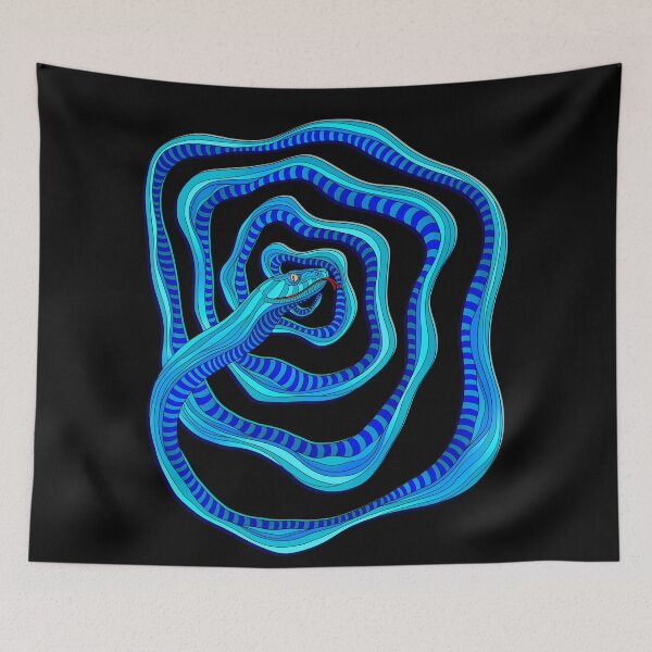 Item preview, Azure Vortex Serpent designed and sold by DaveDanchuk.
