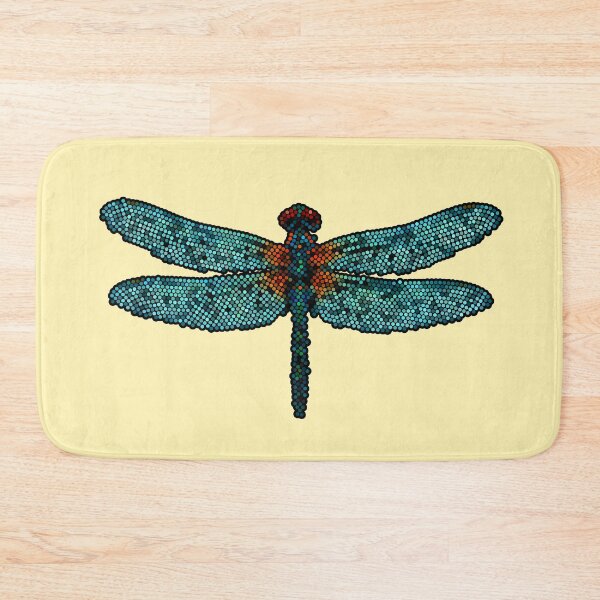 Item preview, Dragonfly Dot Art Mosaic designed and sold by MSBM Designs.