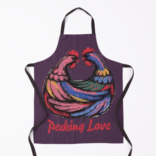 Item preview, Pecking Love Shirt, Funny Chicken Couple Tee, Cute Animal Pun Romantic Gift designed and sold by Negisandeep studio.