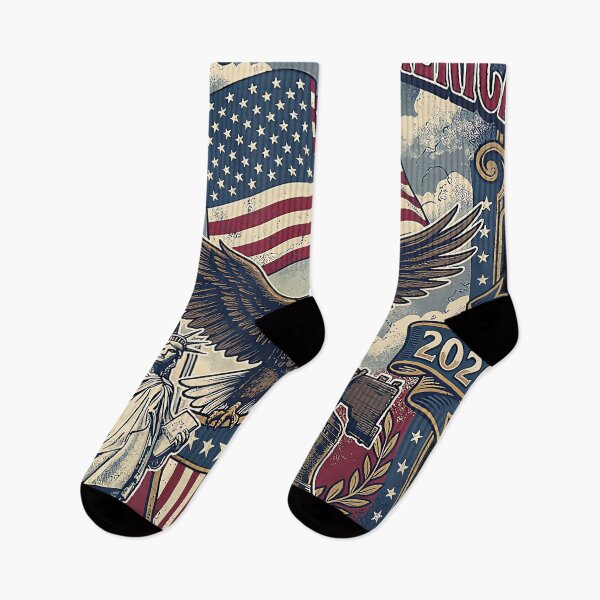 Item preview, America 250th Anniversary Flag Eagle & Liberty USA 250 Year designed and sold by JosephCTesterma.