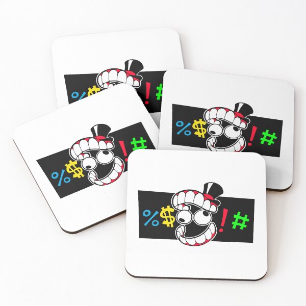 Item preview, CAINE SWEARING CENSOR BAR 2 (THE AMAZING DIGITAL CIRCUS TADC) designed and sold by Python Designs .