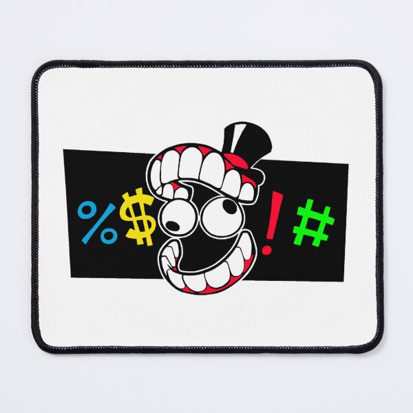 Item preview, CAINE SWEARING CENSOR BAR 2 (THE AMAZING DIGITAL CIRCUS TADC) designed and sold by Python Designs .