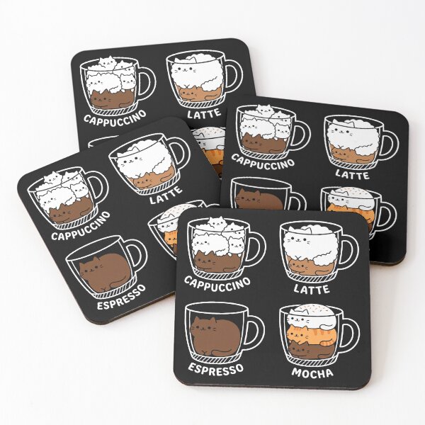 Item preview, Cat Coffee Guide designed and sold by TheSamuraiCat.