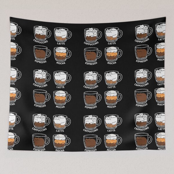 Item preview, Cat Coffee Guide designed and sold by TheSamuraiCat.