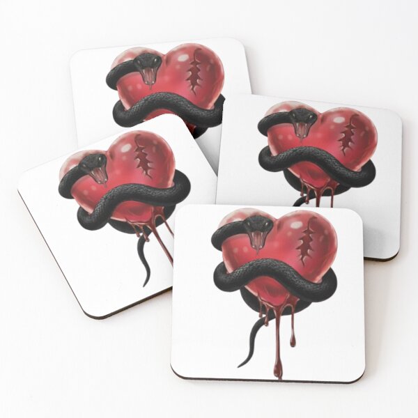 Item preview, Midnight Coils - Black Mamba and Wounded Heart designed and sold by Rehnair.