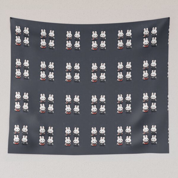 Item preview, Daytona Racing Bunnies designed and sold by PatronesKawai.
