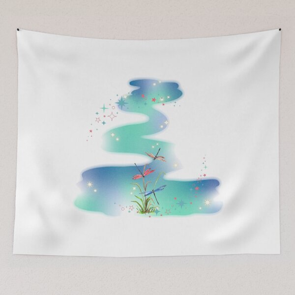 Item preview, Dragonfly Dreamscape - Whimsical Aurora Nature  designed and sold by Rehnair.