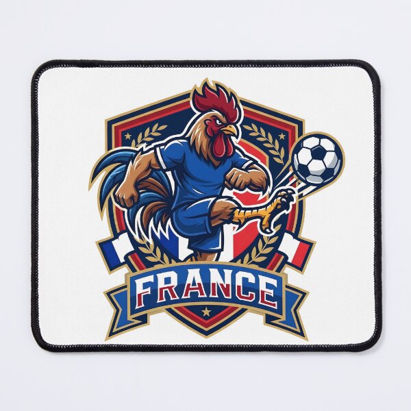 Item preview, France Rooster Soccer Mascot designed and sold by Art Intelligence.