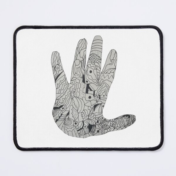 Item preview, Zentangle Handprint designed and sold by Mind-Unraveled.
