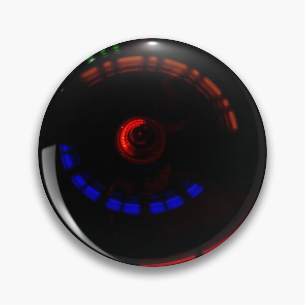 Item preview, Colorful LED Lights Spinning in Circular Motion Long Exposure Abstract Light Trails designed and sold by Nmallia.