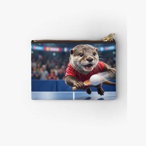 Item preview, Otter Tears Up the Table Tennis Tournament designed and sold by Tridentulus.