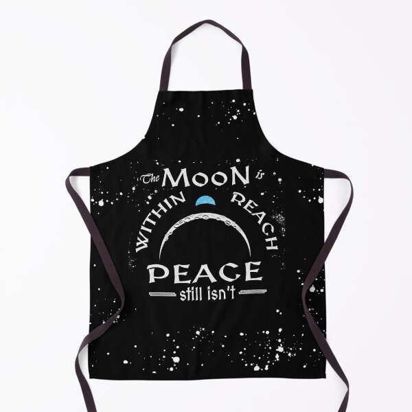 Item preview, The Moon Is Within Reach Peace Isn’t – Earthrise Moon Artemis Inspired Minimalist Space Quote Christian Peace Reflection designed and sold by ZechJohnRB.