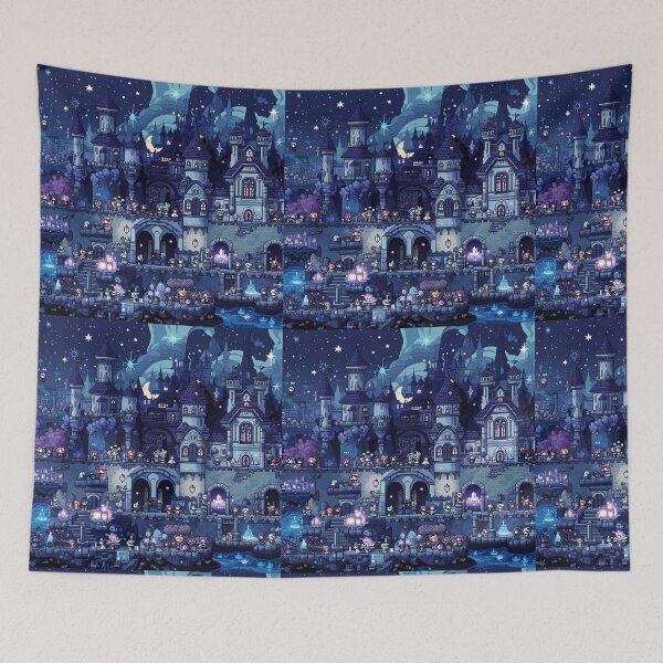 Item preview, Nocturne Magic Pixel Lofi Aesthetic Design designed and sold by NijiWorld.