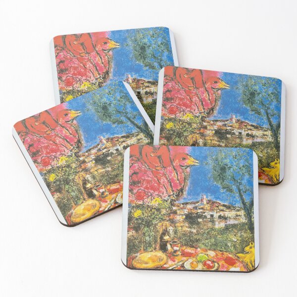 Item preview, Marc Chagall LOVERS OVER CITY designed and sold by HeatherrRoss.