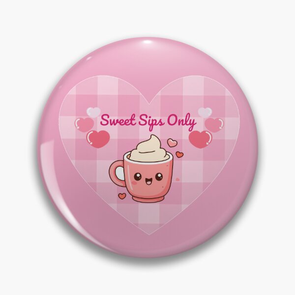 Item preview, ​Sweet Sips Only - Kawaii Coffee and Hot Cocoa  designed and sold by Rehnair.