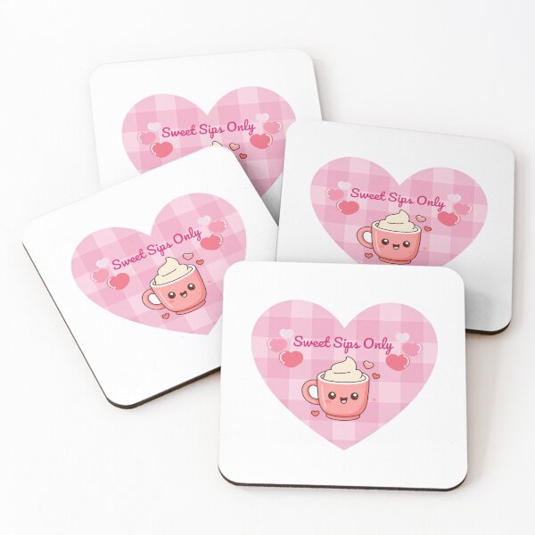 Item preview, ​Sweet Sips Only - Kawaii Coffee and Hot Cocoa  designed and sold by Rehnair.