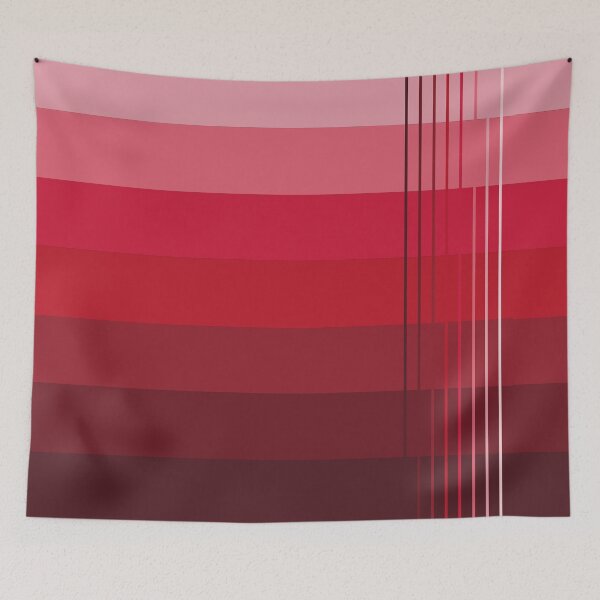 Item preview, Simple design from shades of pink to burgundy designed and sold by Cherevan.