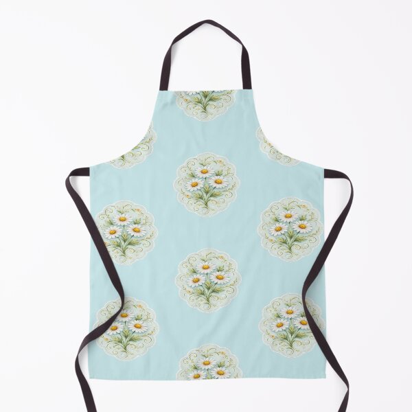Item preview, Embroidered Chamomile: Medicinal Flower and Vintage Textile Art designed and sold by Romanticyvoz.