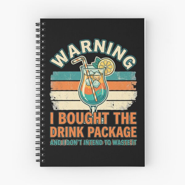 Item preview, I Bought The Drink Package Cruise Ship Drink Package designed and sold by Tafsut.