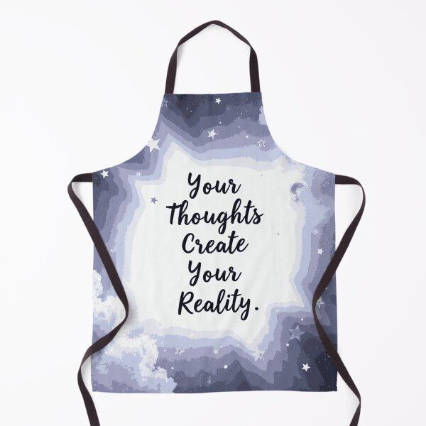 Item preview, Your Thoughts Create Your Reality Manifestation Quote Design designed and sold by THE JAVE STUDIOS.