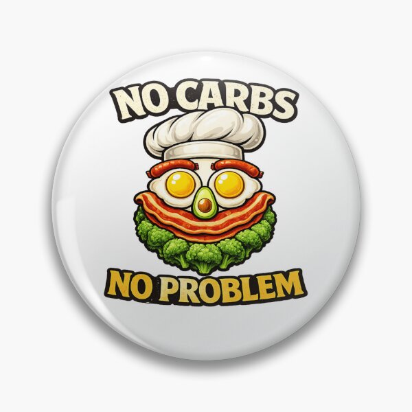 Item preview, No Carbs No Problem Keto Diet Funny Bacon Eggs Avocado T Shirt designed and sold by MyOwnLab.