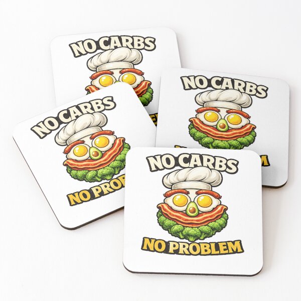 Item preview, No Carbs No Problem Keto Diet Funny Bacon Eggs Avocado T Shirt designed and sold by MyOwnLab.