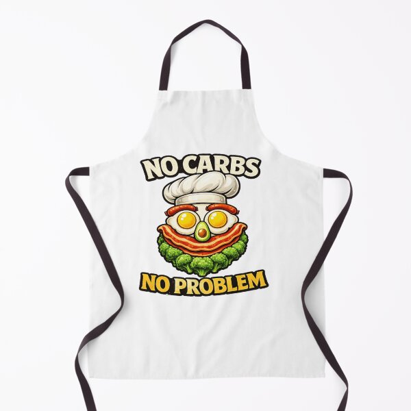 Item preview, No Carbs No Problem Keto Diet Funny Bacon Eggs Avocado T Shirt designed and sold by MyOwnLab.