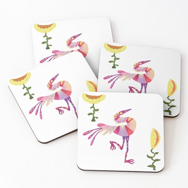 Item preview, Cute Flamingo with Flowers Illustration – Tropical Pink Bird Aesthetic designed and sold by FaliushART.