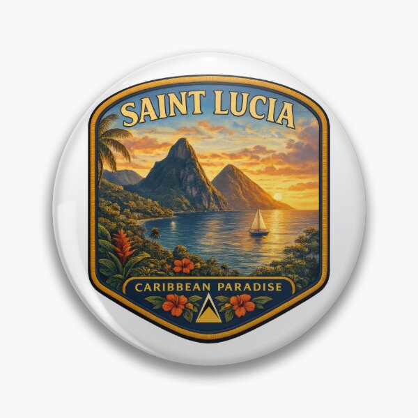 Item preview, Saint Lucia Paradise Captivates designed and sold by scicilysimonee.
