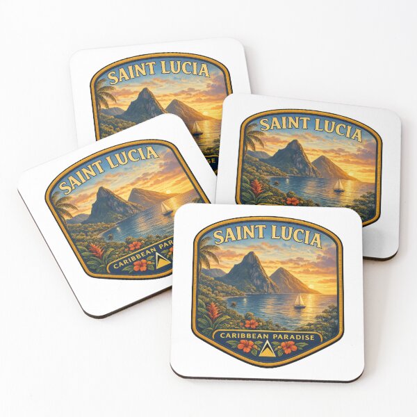 Item preview, Saint Lucia Paradise Captivates designed and sold by scicilysimonee.