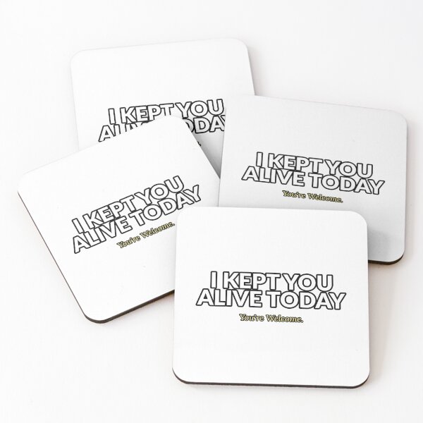 Item preview, Nurse Humor Shirt - I Kept You Alive Today You're Welcome designed and sold by houseoflushella.