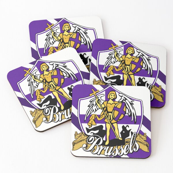 Item preview, Brussels Breathes Purple designed and sold by canvasriddle.