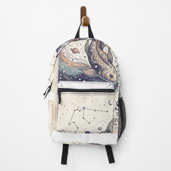 Item preview, Vintage Pisces Zodiac Fish Celestial Constellation Antique Art designed and sold by urbinet.