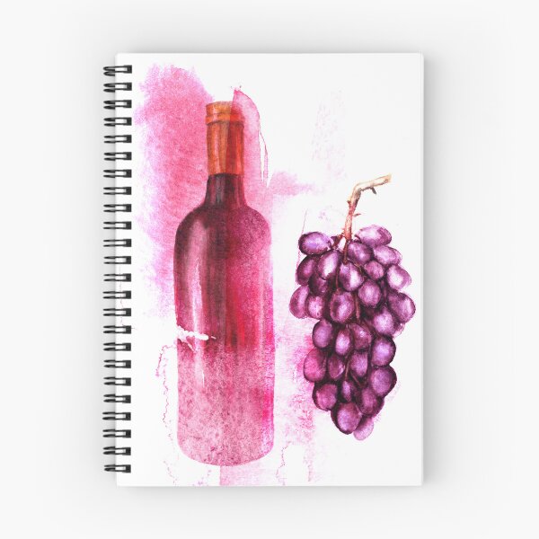 Item preview, Red wine and grapes designed and sold by bokasin.