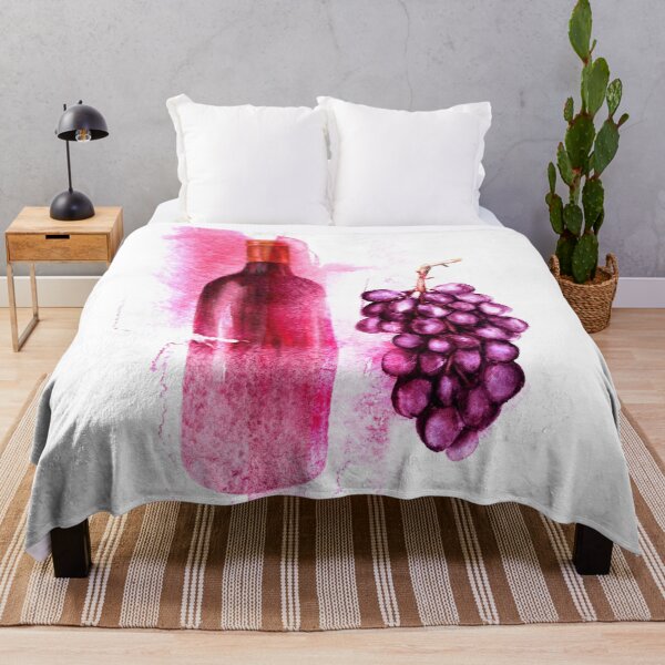 Item preview, Red wine and grapes designed and sold by bokasin.